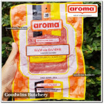 Aroma Bali frozen pork HAM DANISH sliced 250g